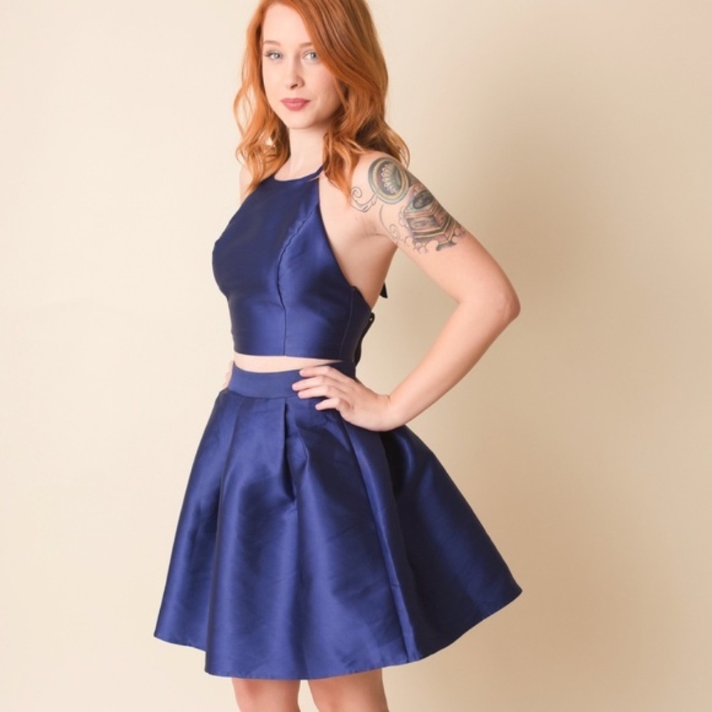 Elle Violet Skirt Set